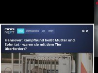 Bild zum Artikel: Hannover: Kampfhund beißt Mutter (52) und Sohn (27) in ihrer Wohnung tot