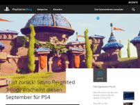 Bild zum Artikel: Er ist zurück! Spyro Reignited Trilogy erscheint diesen September für PS4