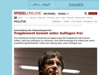 Bild zum Artikel: Entscheidung des Oberlandesgerichts: Puigdemont kommt unter Auflagen frei