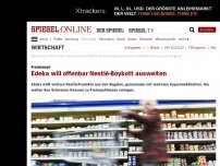 Bild zum Artikel: Preiskampf: Edeka will offenbar Nestlé-Boykott ausweiten