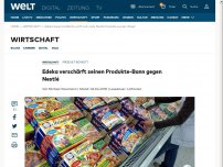 Bild zum Artikel: Edeka verschärft seinen Produkte-Bann gegen Nestlé