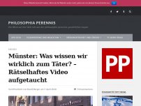 Bild zum Artikel: Münster: Was wissen wir wirklich zum Täter?