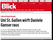 Bild zum Artikel: Lehrauftrag entzogen: Uni St. Gallen wirft Daniele Ganser raus