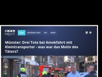 Bild zum Artikel: Münster: Kleintransporter fährt in Menschengruppe - mehrere Tote