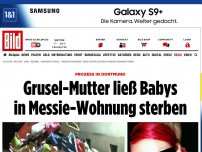 Bild zum Artikel: Prozess in Dortmund - Grusel-Mutter ließ Babys in Messie-Wohnung sterben