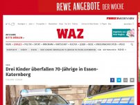 Bild zum Artikel: Raub: Drei Kinder überfallen 70-Jährige in Essen-Katernberg