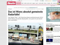 Bild zum Artikel: Achtung Falle:: Das ist Wiens absolut gemeinste Radarfalle!