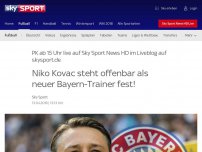 Bild zum Artikel: Niko Kovac steht offenbar als neuer Bayern-Trainer fest!