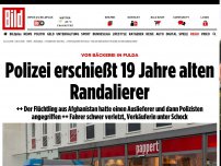 Bild zum Artikel: An einer Bäckerei - Polizei erschießt Randalierer