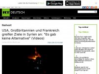 Bild zum Artikel: USA, Großbritannien und Frankreich greifen Ziele Syrien an: 'Es gab keine Alternative'