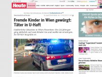 Bild zum Artikel: Zwischenfall in Wien: Mann würgte auf der Straße fremde Kinder