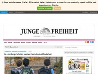 Bild zum Artikel: An Hamburgs Schulen werden Deutsche zur Minderheit