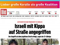 Bild zum Artikel: Antisemitismus in Berlin - Jüdischer Mann (21) in Berlin verprügelt
