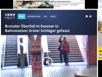 Bild zum Artikel: Brutaler Überfall in Essener U-Bahnstation: Wer kennt diese beiden jungen Männer?