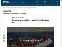 Bild zum Artikel: Deutschland nimmt 10.000 Umsiedlungsflüchtlinge auf