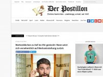 Bild zum Artikel: Wattestäbchen zu tief ins Ohr gesteckt: Mann setzt sich versehentlich auf Werkseinstellung zurück