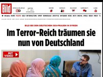 Bild zum Artikel: BILD bei ISIS-Frauen - Im Terror-Reich träumen sie nun von Deutschland