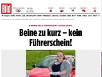 Bild zum Artikel: Ausbildung verweigert - Beine zu kurz, keinen Führerschein!