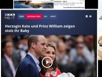 Bild zum Artikel: Herzogin Kate und Prinz William: Das Baby ist da!