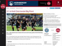 Bild zum Artikel: 3:1 in Kiel! Club landet Big Point