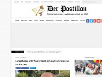 Bild zum Artikel: Langjähriger SPD-Wähler lässt sich auch privat gerne verarschen