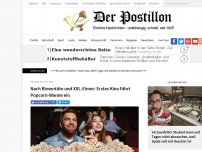 Bild zum Artikel: Nach Riesentüte und XXL-Eimer: Kino führt Popcorn-Wanne ein