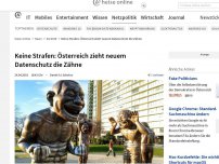 Bild zum Artikel: Keine Strafen: Österreich zieht neuem Datenschutz die Zähne