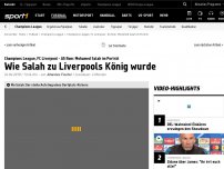 Bild zum Artikel: Wie Salah zum König von Liverpool wurde