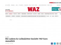 Bild zum Artikel: Al-Qaida: Bin Ladens Ex-Leibwächter bezieht 1167 Euro monatlich