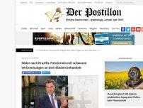 Bild zum Artikel: Söder nach Kruzifix-Fototermin mit schweren Verbrennungen an den Händen behandelt