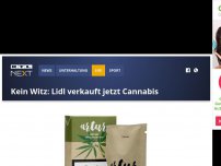 Bild zum Artikel: Kein Witz: Lidl verkauft jetzt Cannabis