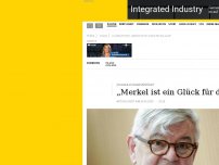 Bild zum Artikel: Joschka Fischer: „Merkel ist ein Glück für das Land“
