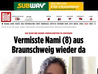 Bild zum Artikel: Mädchen vermisst - Nami (8) kam nicht vom Spielen zurück