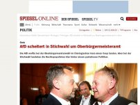 Bild zum Artikel: Gera: AfD scheitert in Stichwahl um Oberbürgermeisteramt