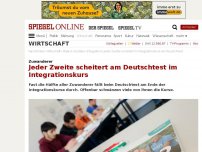 Bild zum Artikel: Zuwanderer: Jeder Zweite scheitert am Deutschtest im Integrationskurs