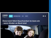Bild zum Artikel: Österreich führt Rauchverbot im Auto ein - wenn Kinder an Bord sind