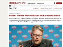 Bild zum Artikel: Mai-Demo in Essen: Polizei nimmt AfD-Politiker Reil in Gewahrsam