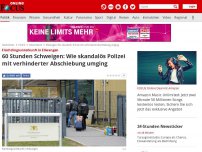 Bild zum Artikel: Flüchtlingsunterkunft in Ellwangen  - 60 Stunden Schweigen: Wie skandalös Polizei mit verhinderter Abschiebung umging