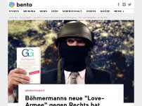 Bild zum Artikel: Böhmermanns neue 'Love-Armee' gegen Rechts hat schon jetzt mehr Mitglieder als die AfD