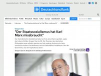 Bild zum Artikel: Deutschlandfunk | Interview | 'Der Staatssozialismus hat Karl Marx missbraucht'