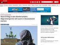 Bild zum Artikel: Partei für Zuwanderer - Nach Erfolg in den Niederlanden: Migrantenpartei will auch in Deutschland starten