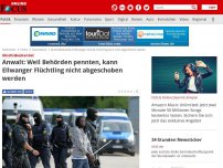 Bild zum Artikel: Abschiebeskandal  - Anwalt: Weil Behörden pennten, kann Ellwanger Flüchtling nicht abgeschoben werden