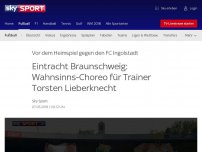 Bild zum Artikel: Wahnsinns-Choreo für Trainer Torsten Lieberknecht