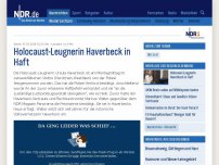 Bild zum Artikel: Holocaust-Leugnerin Haverbeck festgenommen