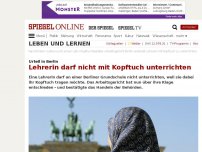 Bild zum Artikel: Urteil in Berlin: Lehrerin darf nicht mit Kopftuch unterrichten