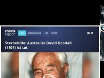 Bild zum Artikel: Sterbehilfe: Australier David Goodall (†104) ist tot