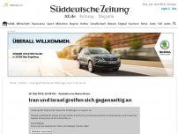 Bild zum Artikel: Israel greift Dutzende iranische Stellungen in Syrien an