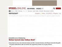 Bild zum Artikel: Kriminalität versus Globalisierung: Woher kommt des Volkes Wut?