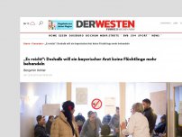 Bild zum Artikel: Kritik: „Es reicht': Deshalb will ein bayerischer Arzt keine Flüchtlinge mehr behandeln