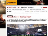 Bild zum Artikel: HSV-Abstieg: Randale in der Nachspielzeit